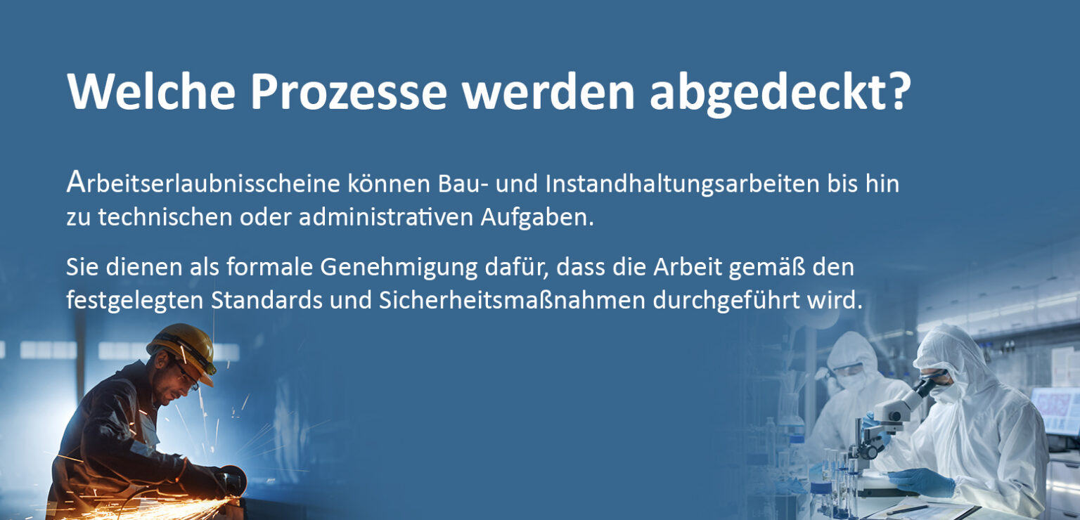 certeXo Arbeitserlaubnisschein – welche Arbeitsprozesse werden abgedeckt?